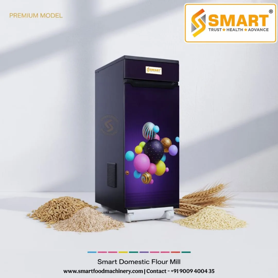 STONE LESS FLOUR MILL IN RAJKOT | Smart Food Machinery in Rajkot