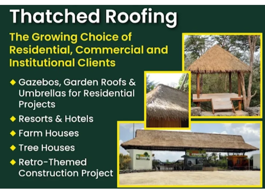 Synthetic Artificial Thatch Roofing in Nagpur