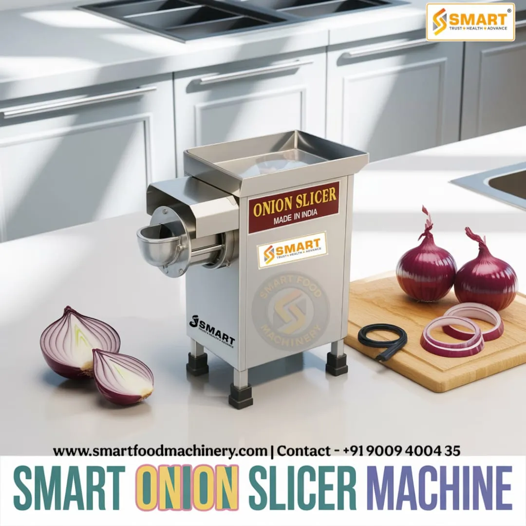 ONION CHILLY CUTTER MACHINE IN RAJKOT | SMART FOOD MACHINERY
