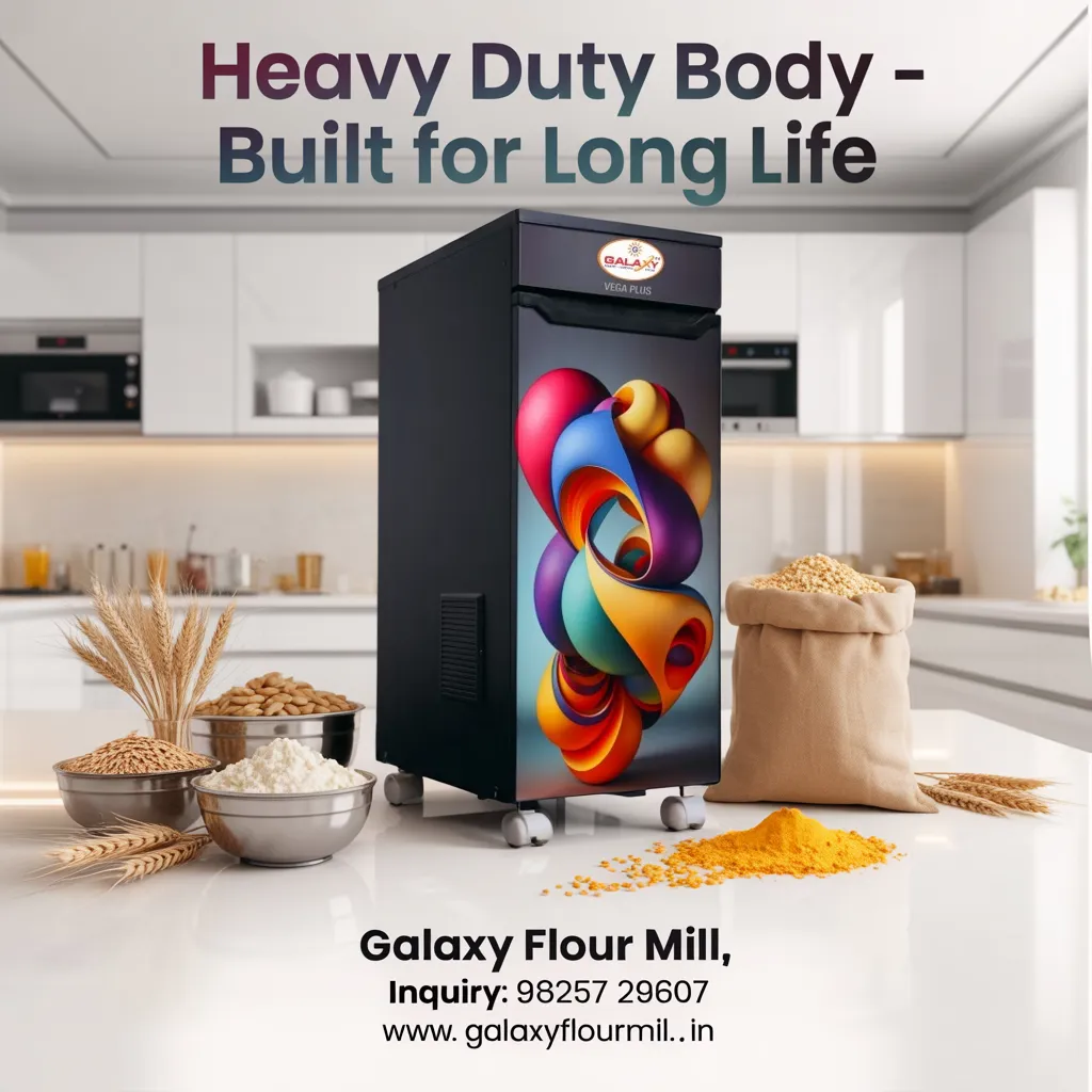 Atta Chakki Stone Machine – Traditional Taste with Modern Strength | Galaxy