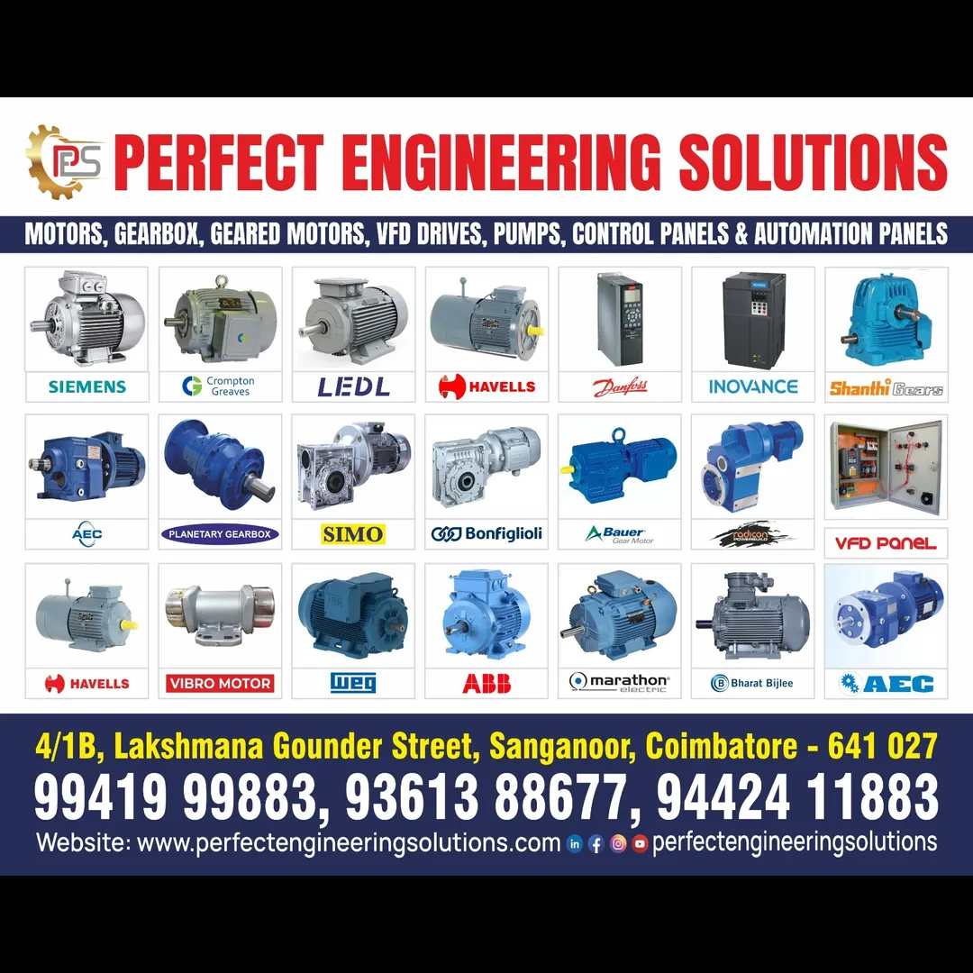 MOTORS,GEAR BOX,PUMPS,GEARED MOTORS,VFD DRIVES,CONTROL PANELS, AUTOMATION PANELS.