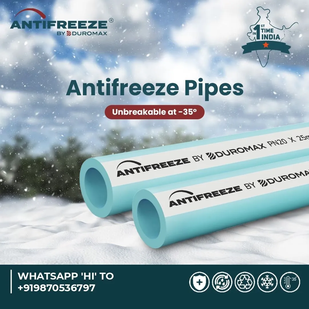 Best Pipe for Cold Weather in New Delhi