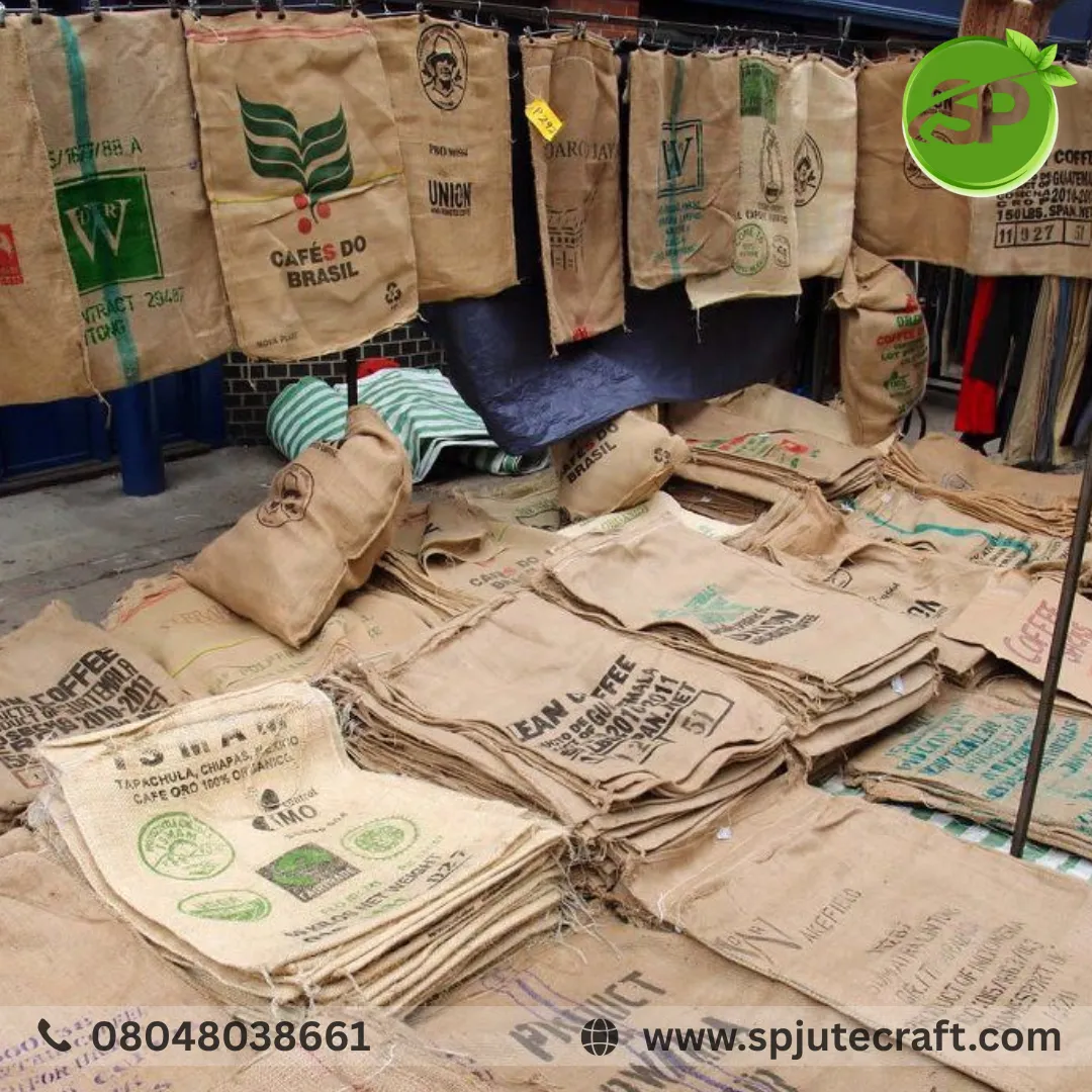 “SP Jute Craft se ab aapke Jute Gunny Bags bilkul customised!
Apna logo, branding, design print karw...