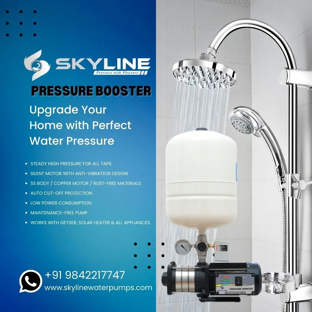 SKYLINE AUTOMATIC PRESSURE BOOSTER PUMP IN ERODE