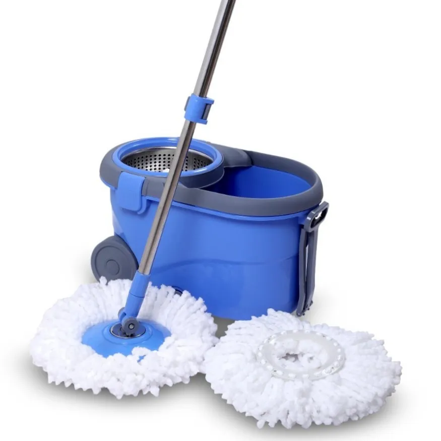 Samarthya Unique Bucket Mop – 360° Spin Cleaning System with Super Absorbent Microfiber Refill