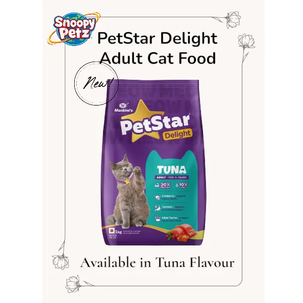 PetStar Delight Adult Cat Food In Tuna Flavour 1kg At Borivali, Mumbai