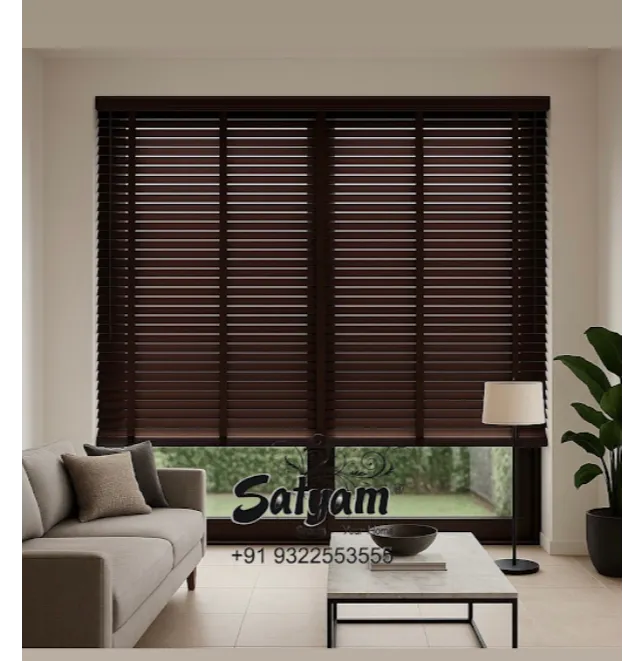 Wooden Venetian Blinds in Thane - Timeless Style with Natural Charm