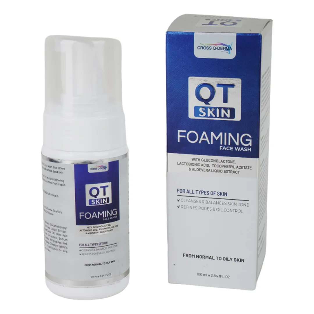 QTSKIN FOAMING FACE WASH