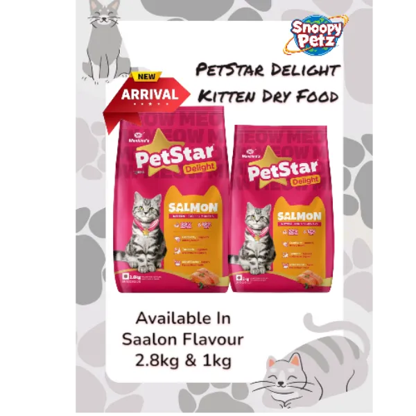 PetStar Delight Kitten Food In Salmon Flavour At Thane, Mumbai -- Big nutrition for little paws