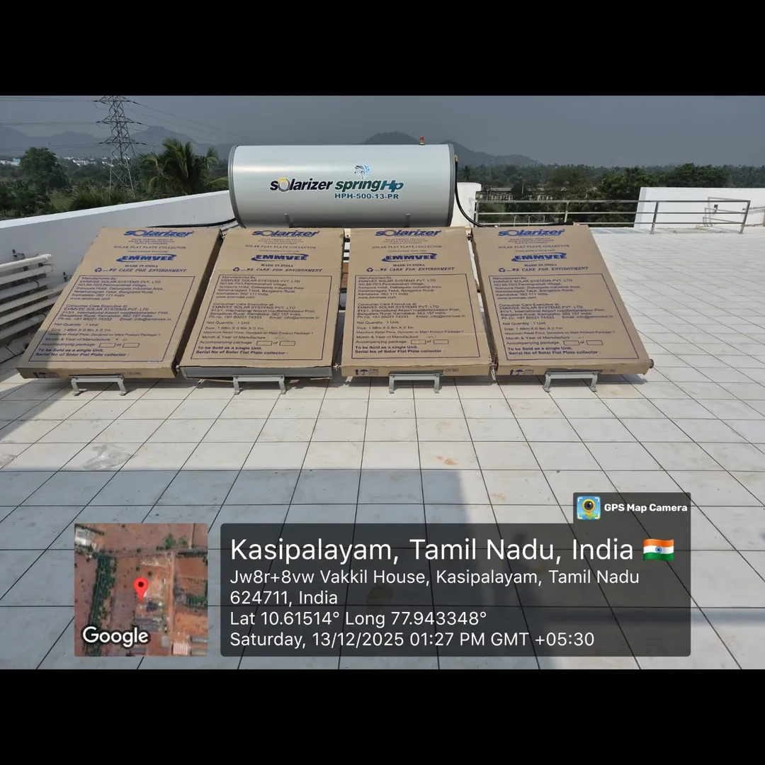 The SKYLINE FPC (Flat Plate Collector) Solar Water Heater in Madurai