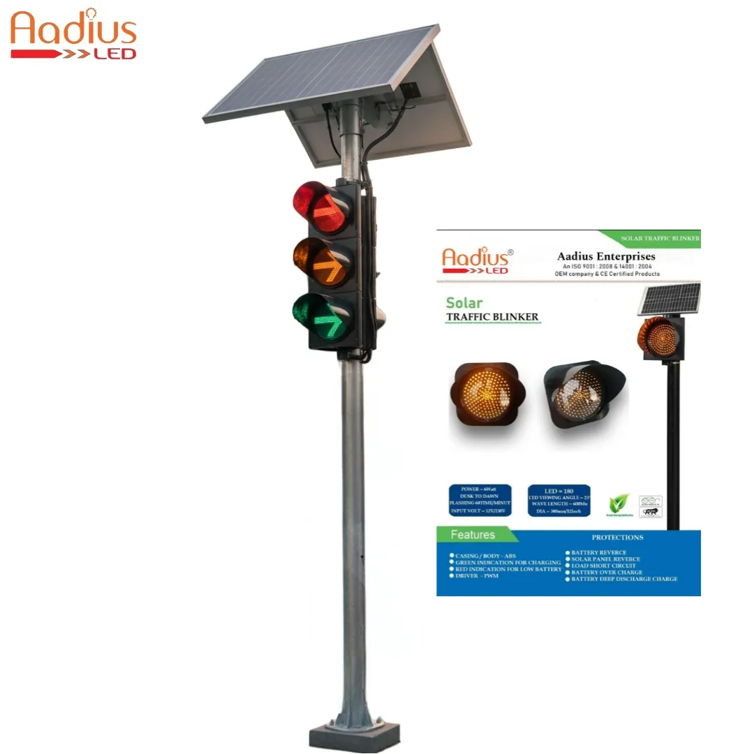 Solar Traffic Light & Blinders manufacturer in Ghaziabad