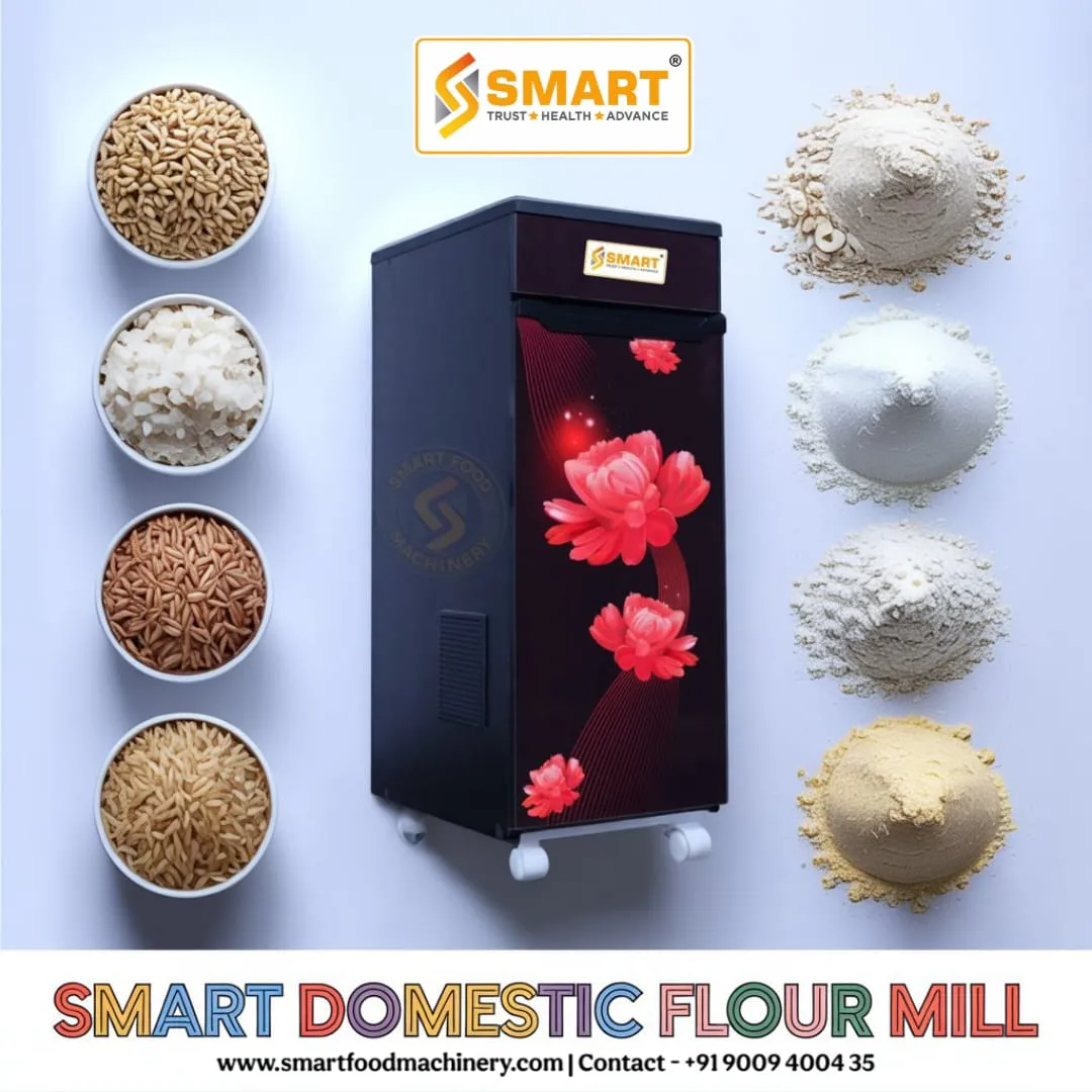 Domestic Flour Mill Manufacturer in Ratlam | Smart Food Machinery in MP