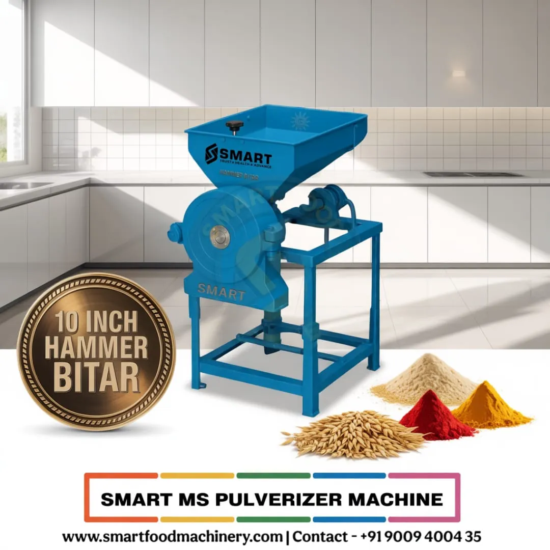 Domestic Flour Mill Manufacturer in Piploda Madhya Pradesh | Smart Food Machinery in MP