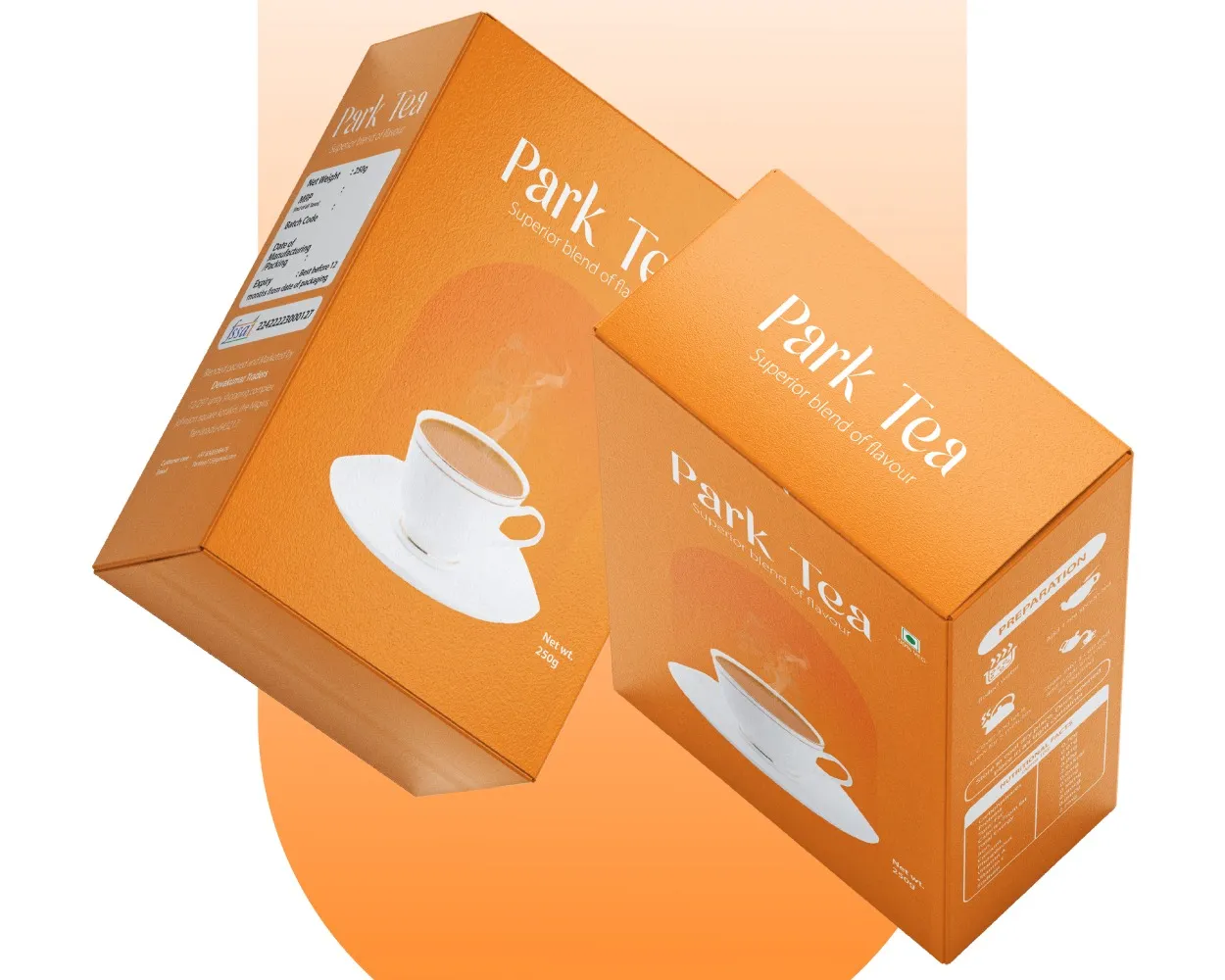 Tea Mono Carton Box Packaging Design | Premium Printed Tea Boxes