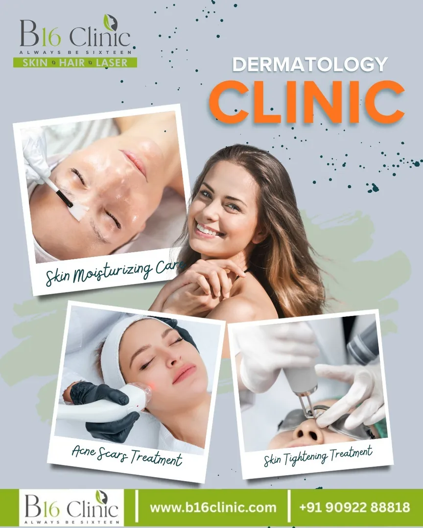 B16 Clinic – Skin, Hair & Laser
B16 Clinic is a trusted dermatology, skin, hair, and laser clinic c...