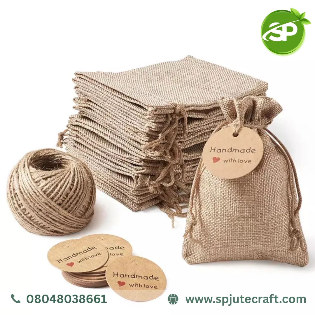 Handmade jute potli bags, crafted with love 🤎
Perfect for bulk orders, these eco-friendly potlies a...