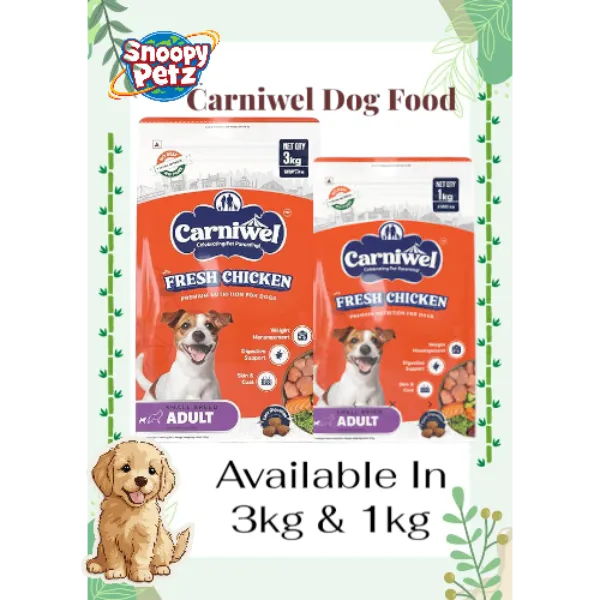 Carniwel Fresh Chicken Adult Dry Dog Food 3kg & 1kg At Borivali, Mumbai