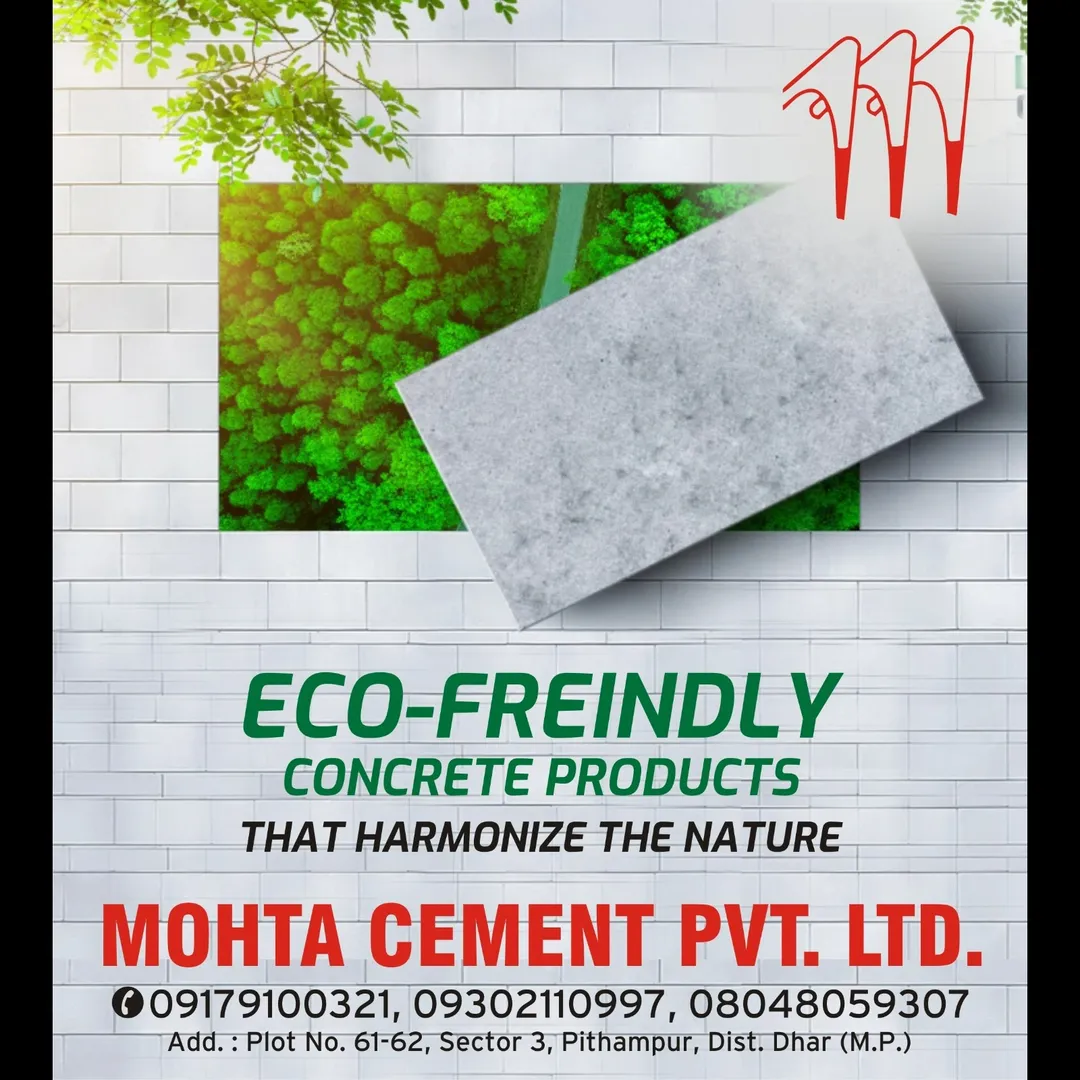 Eco Friendly Concrete Blocks Supplier in Indore!
Mohta Cement Pvt. Ltd. is a trusted eco-friendly co...