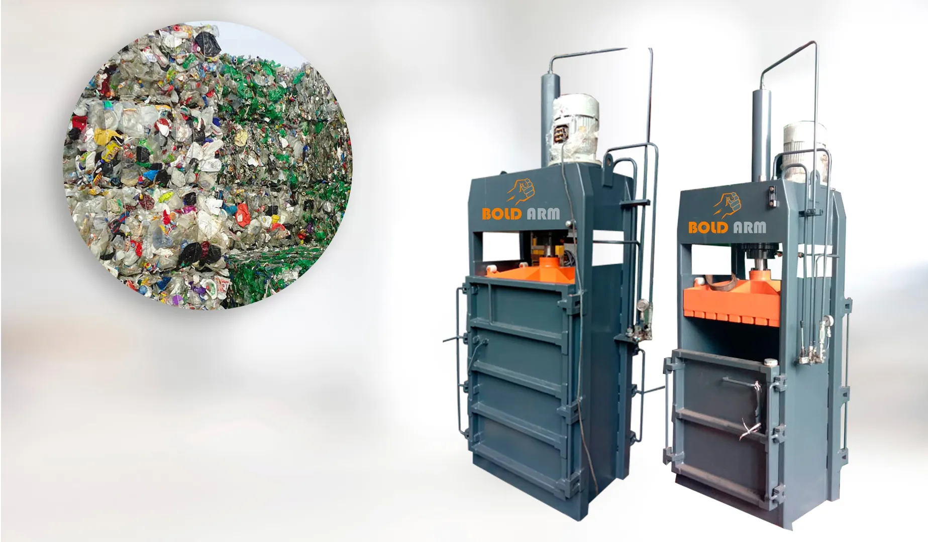 SCRAP HYDRAULIC BALE PRESS