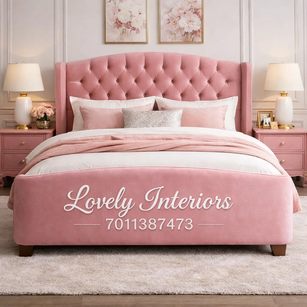 Comfortable high-back Double Bed in Rohtak