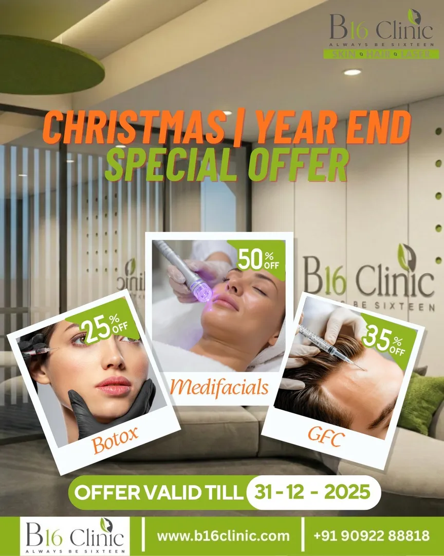 πβ¨ Christmas & Year-End Special Offer at B16 Clinic β¨π
Celebrate this festive season with exclusi...