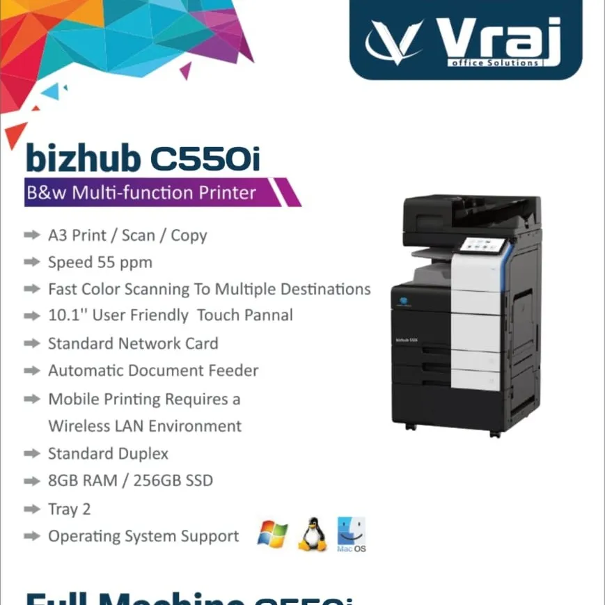 Production Printing Machine in Rajkot | Vraj Office Solutions in Rajkot