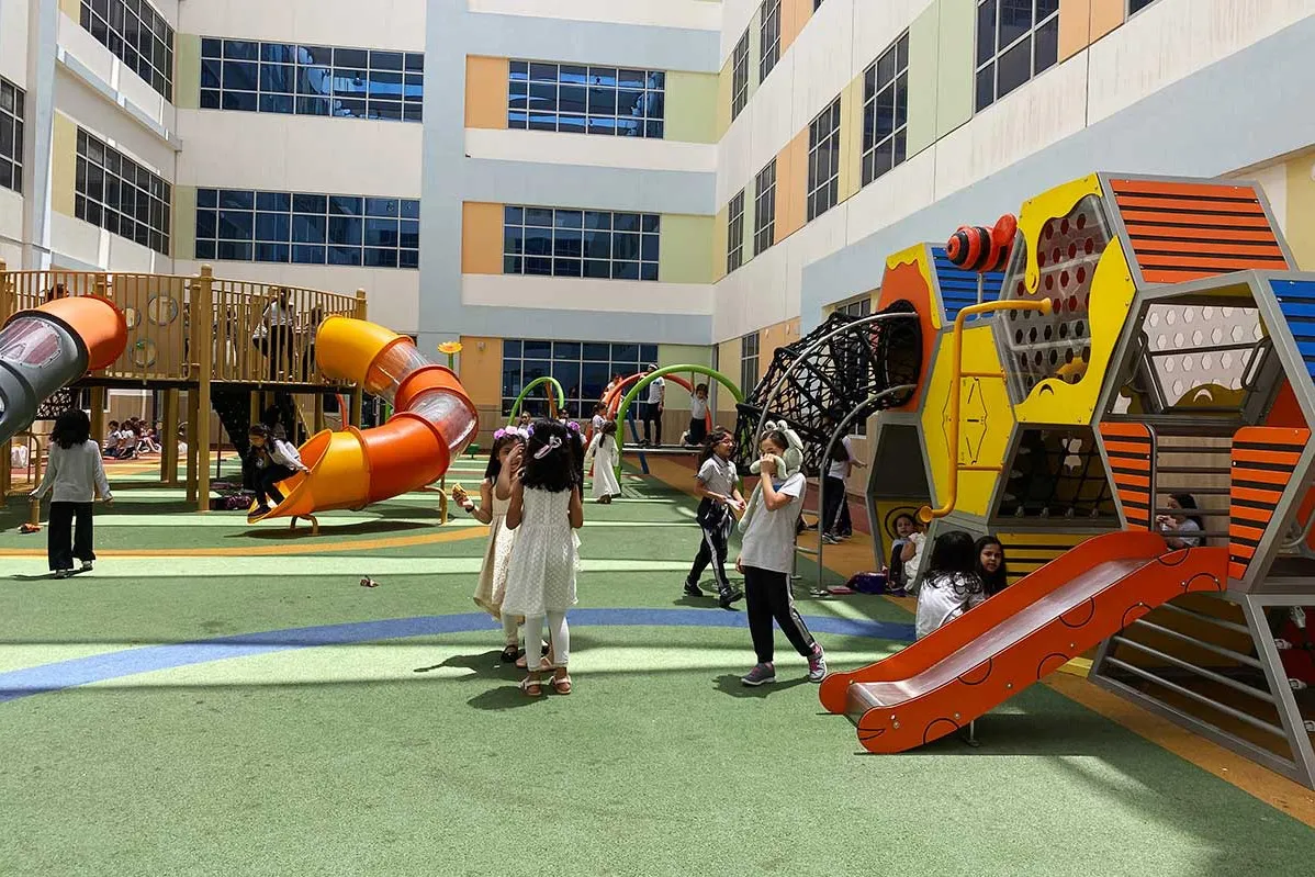Playground equipment for schools