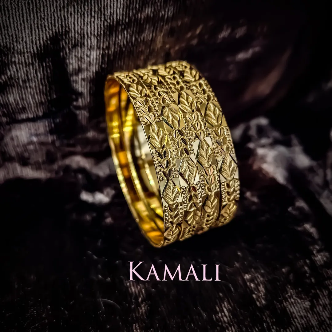 Gold Mix Bangles
Imperial Collections
Artificial Gold Plated Impon Jewellery
Kamali Artificial Go...