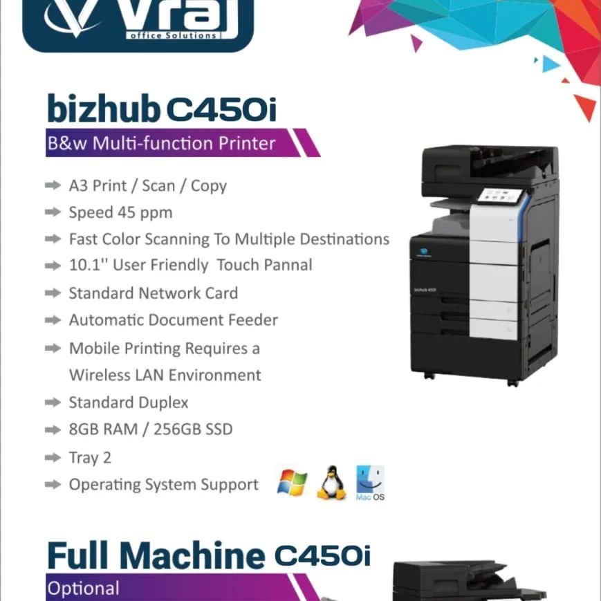 Complete Office Printing Support in Rajkot | Vraj Office Solutions in Rajkot