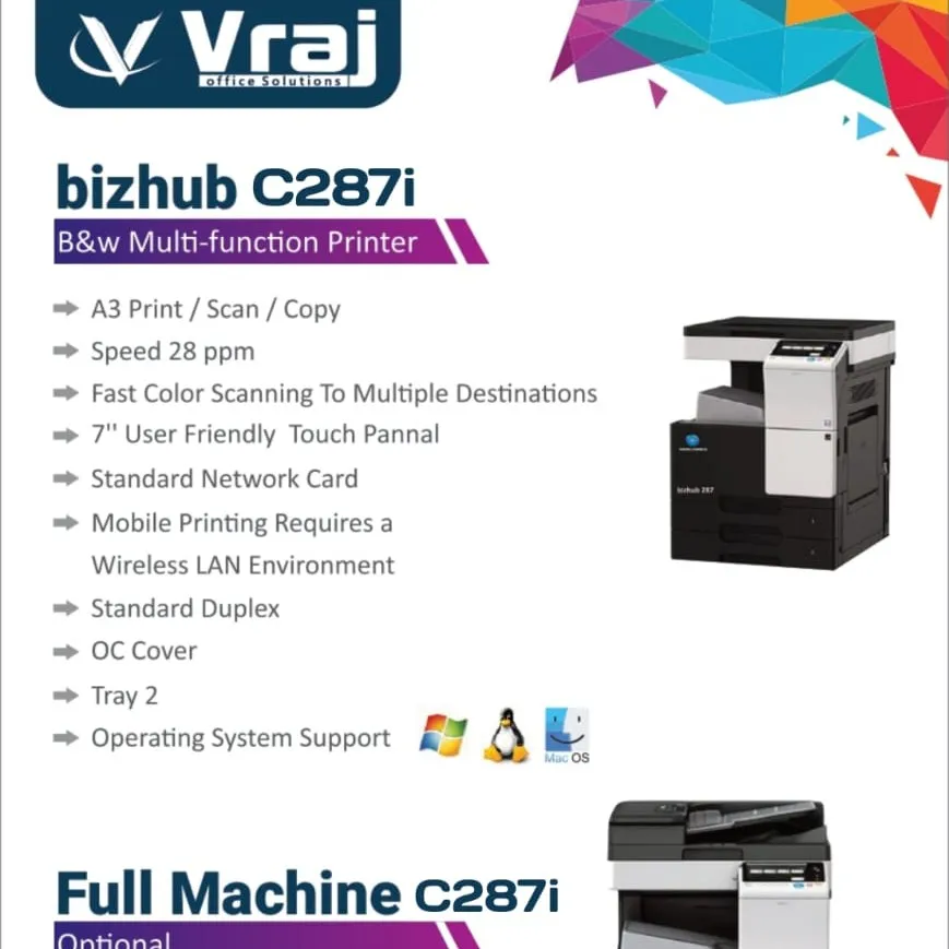 Office Printer AMC with Onsite Support in Rajkot | Vraj Office Solutions in Rajkot