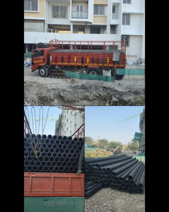HDPE PIPE SUPPLIED @ KOTHRUD,PUNE