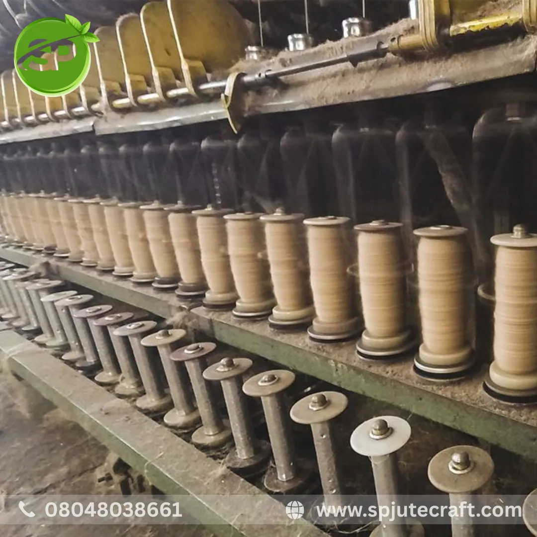 We are a bulk jute yarn manufacturer with everything under one roof — from raw jute processing to sp...