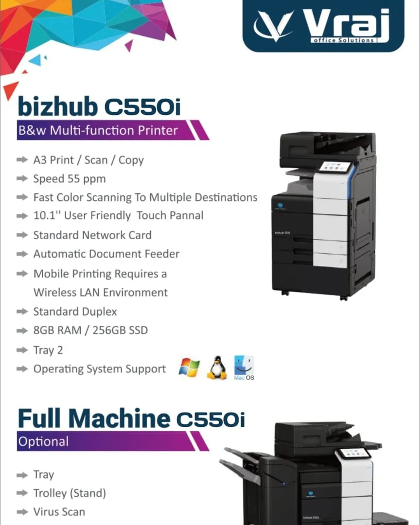 colour printer on rent in Rajkot | Vraj Office Solutions in Rajkot