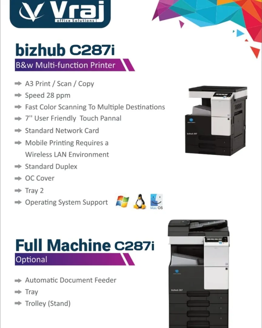 HP printer supplier in Rajkot | Vraj Office Solutions in Rajkot