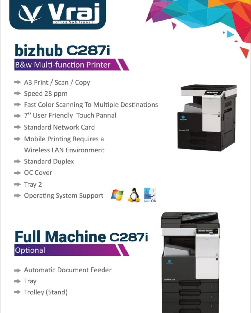 Canon printer sales in Rajkot | Vraj Office Solutions in Rajkot