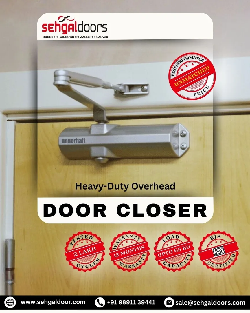 Heavy-Duty Overhead Door Closer