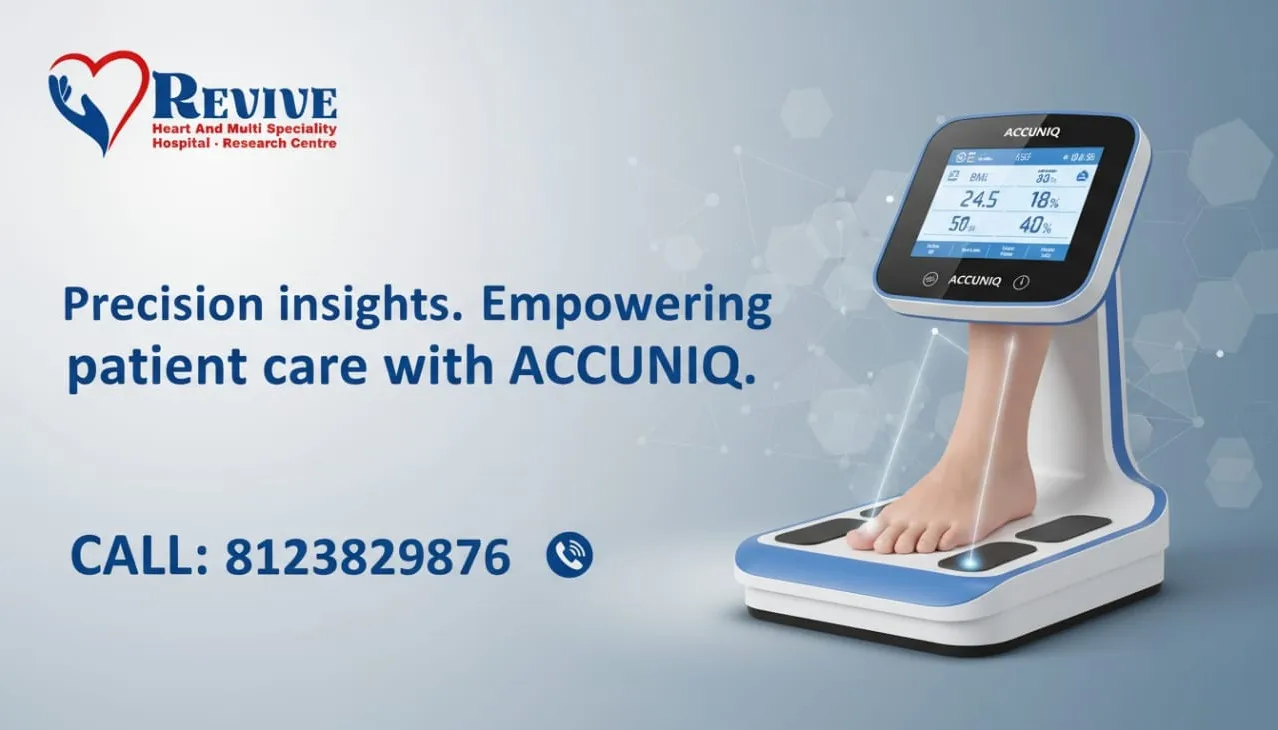 Precision Body Fat & Muscle Analysis – ACCUNIQ Scan | Revive Hospital