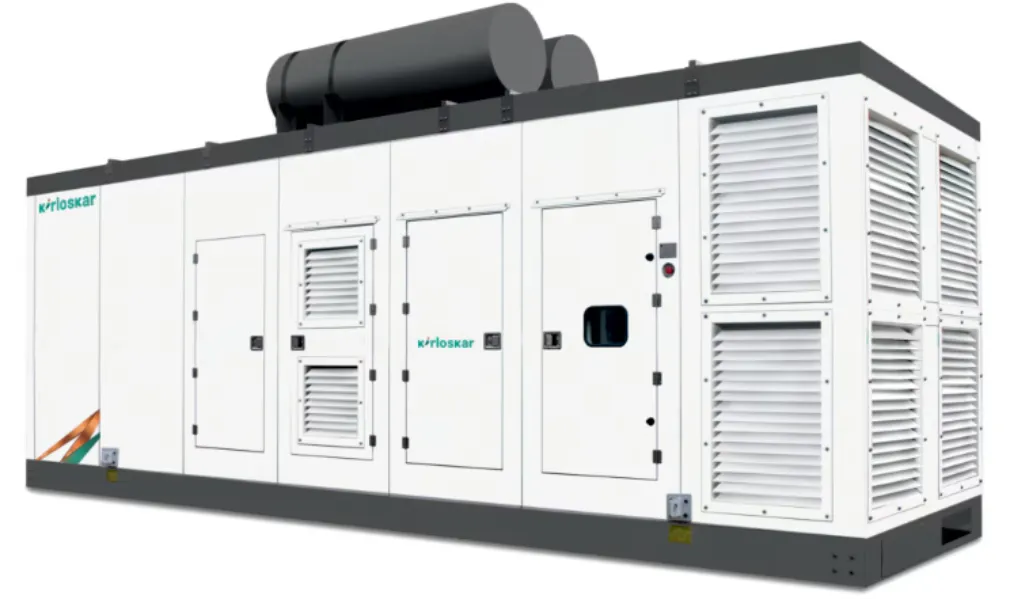 1010kVA Kirloskar Generator in Bangalore – The Giant for Mega Power Loads