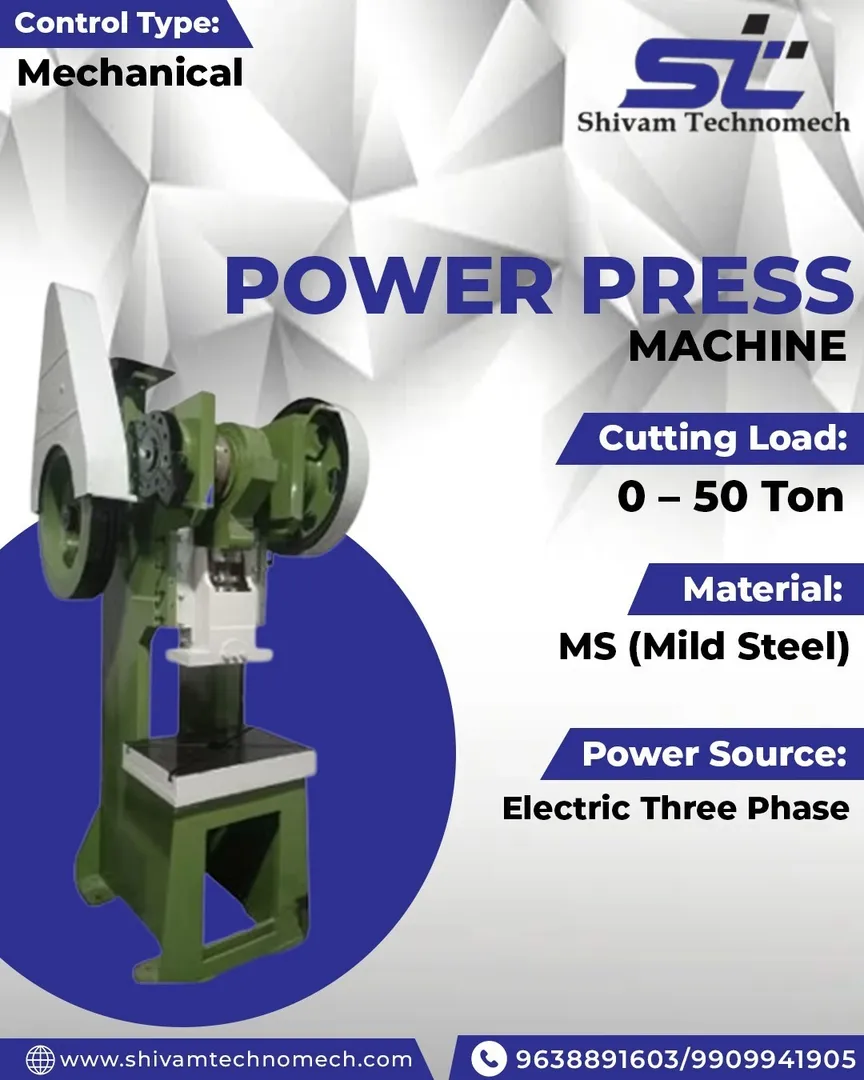 Power Press Machine Manufacturer in India.