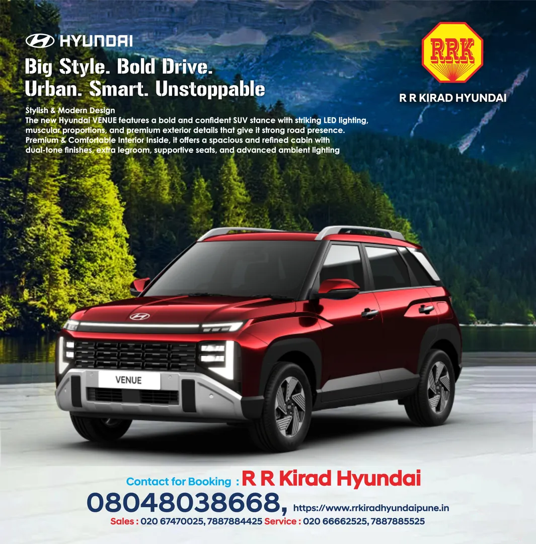 Most Awaited Hyundai SUV Car New VENUE Big Style. Bold Drive.