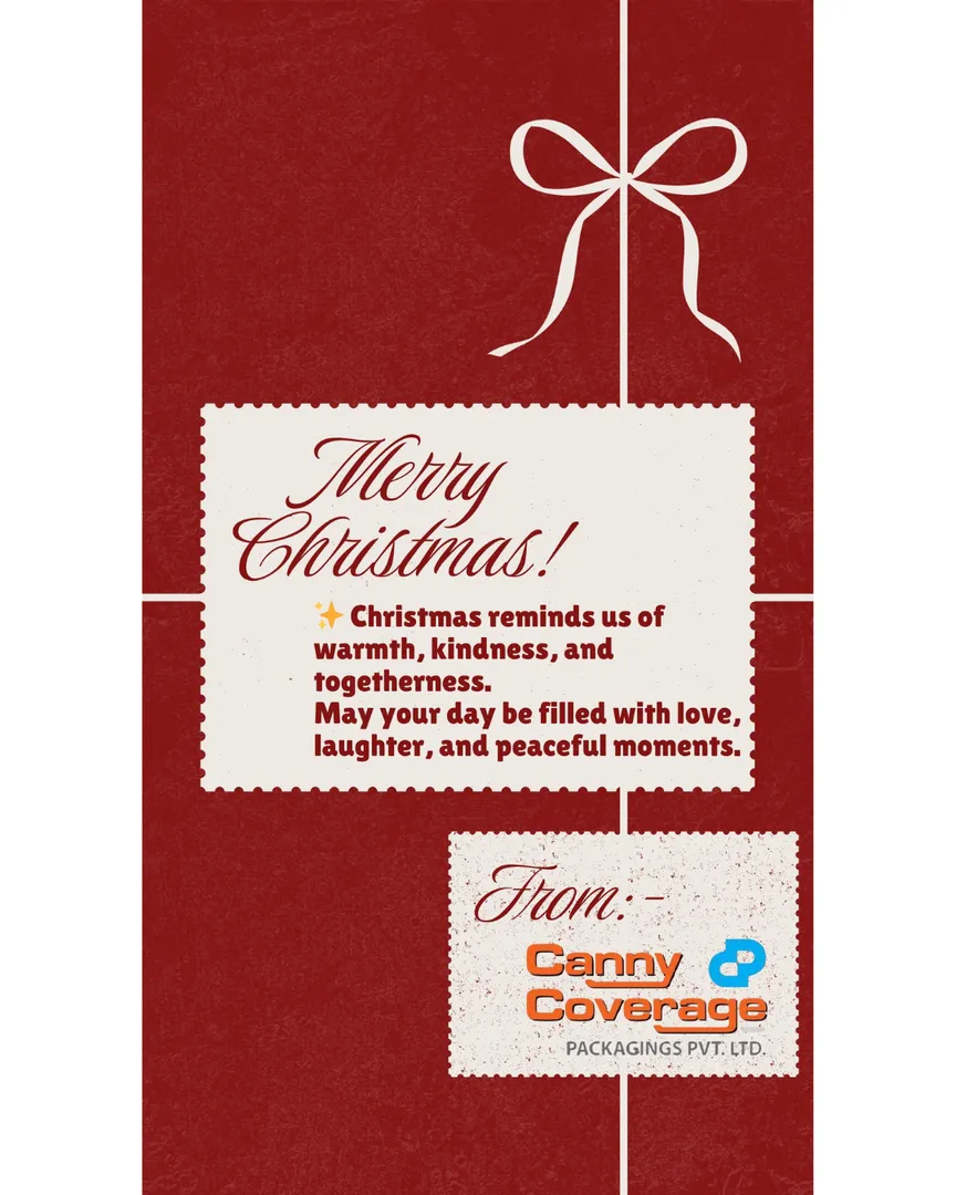 Merry Christmas
From all of us at Canny Coverage.
#MerryChristmas2025 #CannyCoverage #PackagingMach...