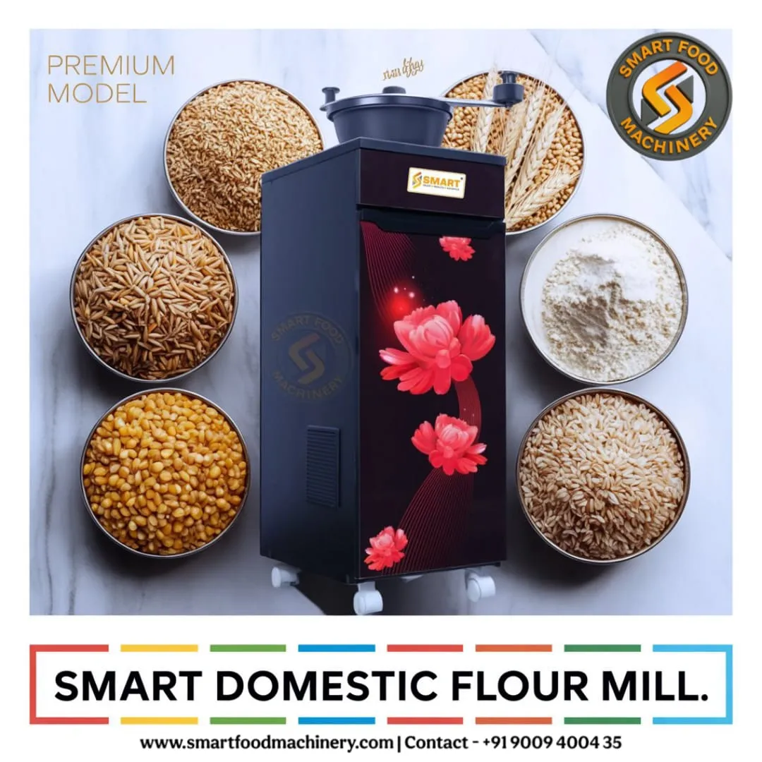 Domestic Flour Mill in Srirangapatna | Smart Food Machinery