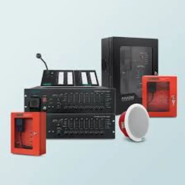 Integrated Fire Alarm and Voice Evacuation System
