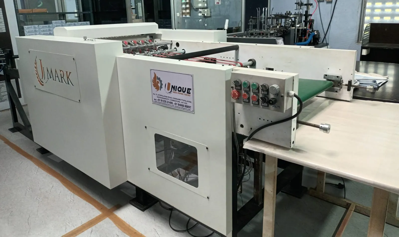 JJ Mark A4 Sheeter Machine