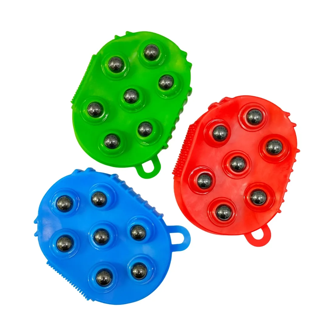 K-STAR Massage Glove with 7 Roll Ball