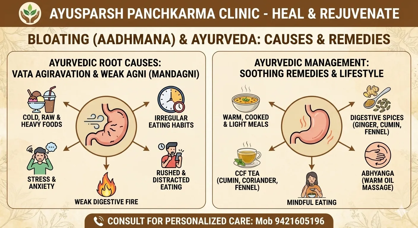 Bloating and Ayurveda-