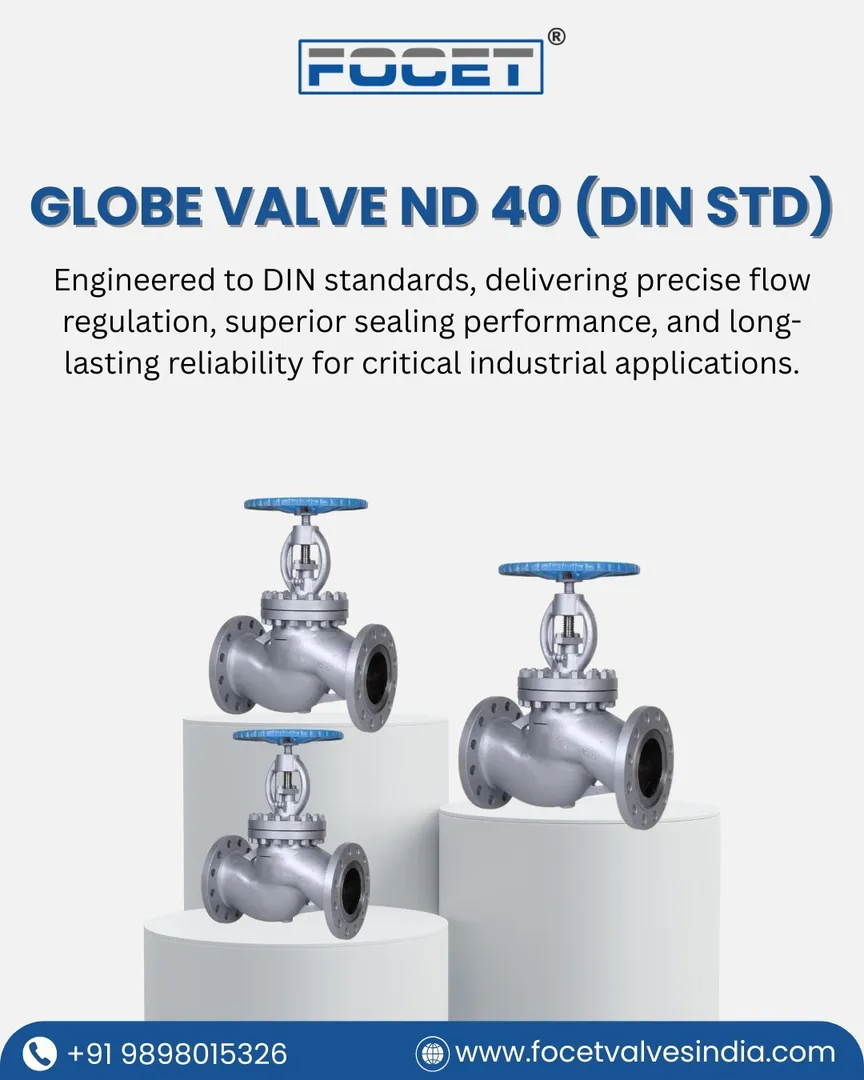 Globe Valve Manufacturer in India.