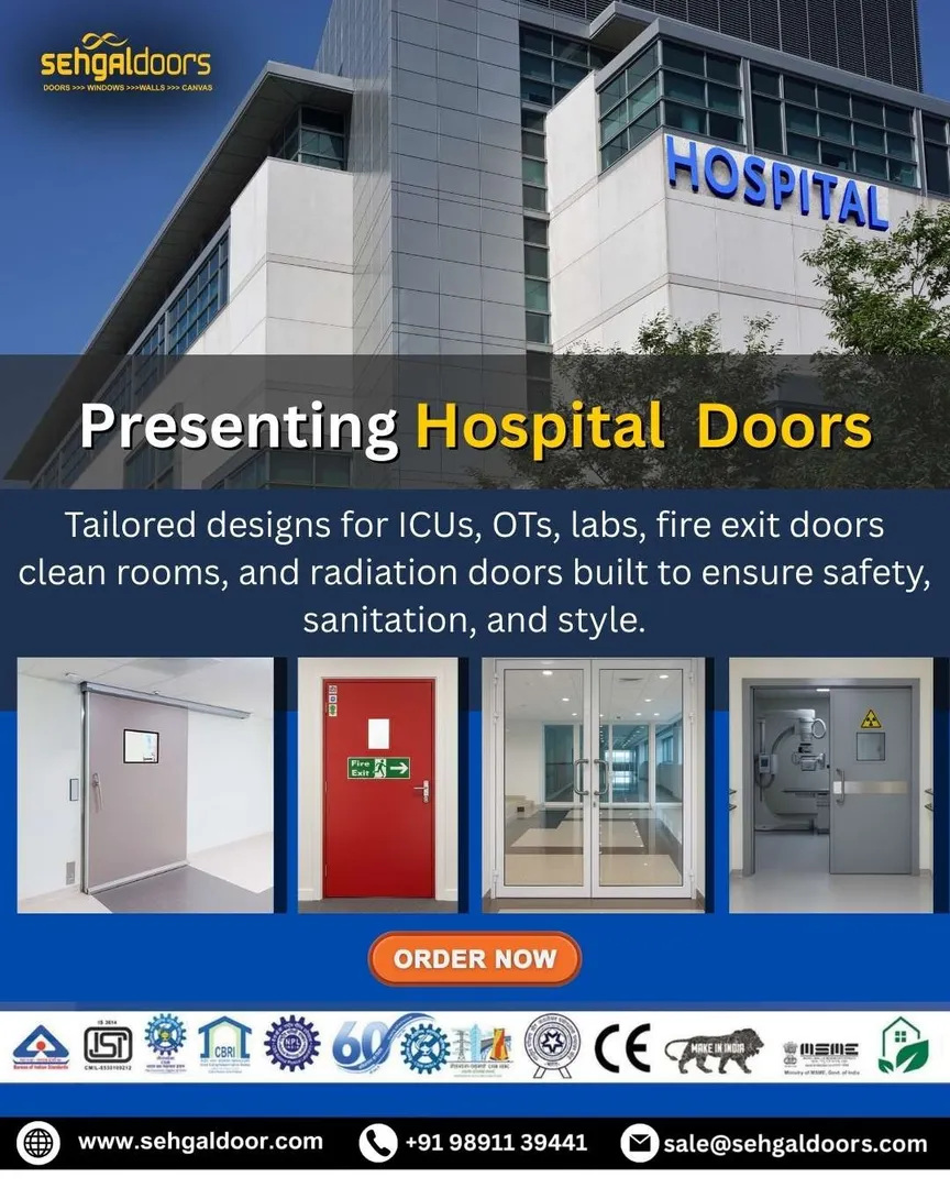 Hospital doors manufacturer