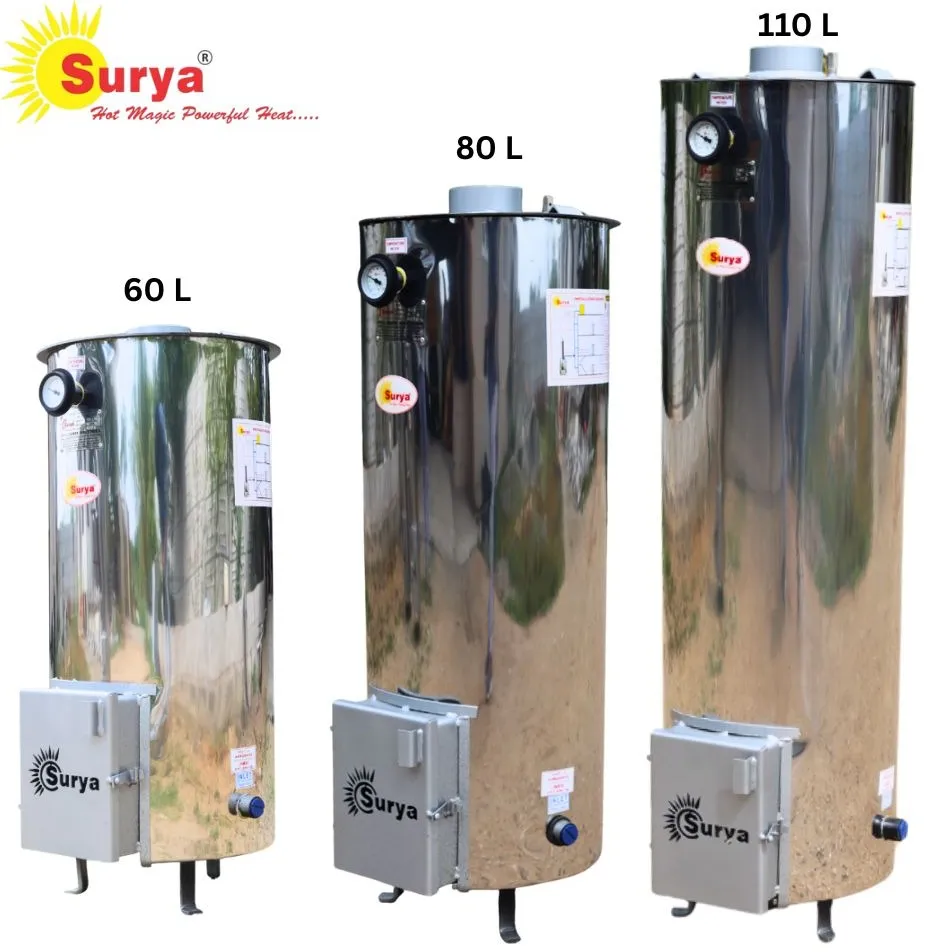 Surya Wood-Fire Water Heater remains a practical and dependable option for many households. Its low ...