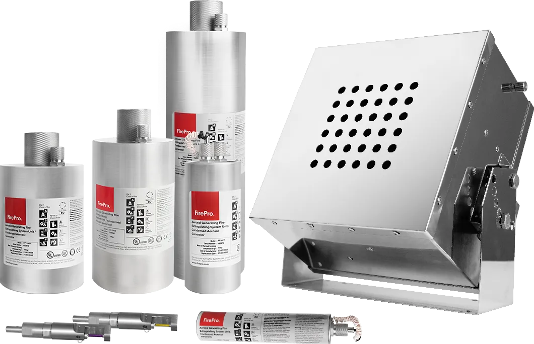 AEROSOL BASE FIRE SUPPRESSION SYSTEM